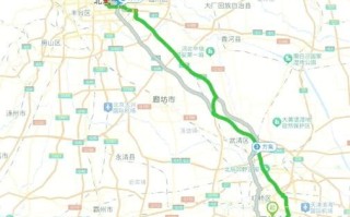 北京到天津多远_开车需要多久