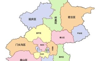 北京分区地图_各区功能定位是什么