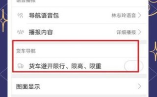 高德地图怎么设置货车路线_高德地图货车导航好用吗