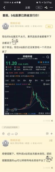 B站股票值得买吗_哔哩哔哩股价走势分析-第2张图片-俊逸知识馆