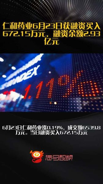 仁和药业股票值得买吗_仁和药业未来走势如何-第2张图片-俊逸知识馆