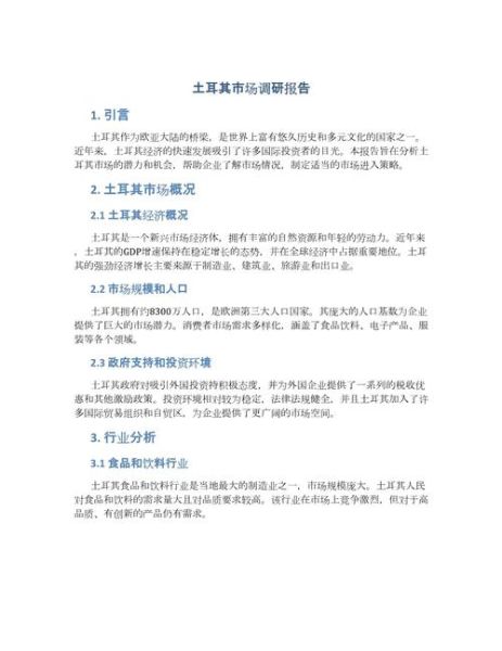 市场调研报告怎么写_市场调研报告模板-第3张图片-俊逸知识馆