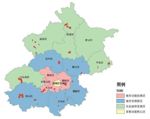 北京市行政区划地图_有哪些区县-第2张图片-俊逸知识馆 北京市行政区划地图_有哪些区县-第2张图片-俊逸知识馆