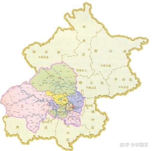 北京市行政区划地图_有哪些区县-第3张图片-俊逸知识馆 北京市行政区划地图_有哪些区县-第3张图片-俊逸知识馆