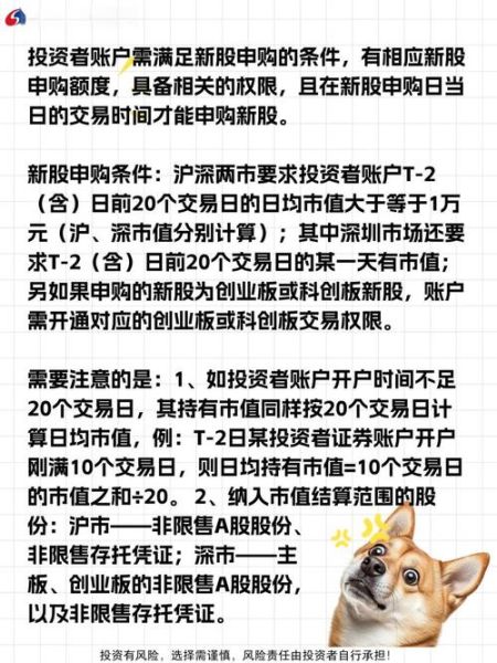 新股申购条件是什么_新股中签后多久上市-第3张图片-俊逸知识馆 新股申购条件是什么_新股中签后多久上市-第3张图片-俊逸知识馆