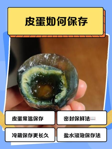 皮蛋怎么保存_皮蛋保质期多久-第3张图片-俊逸知识馆