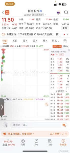 002104股票行情_后市还能涨吗-第3张图片-俊逸知识馆