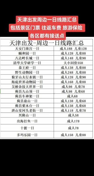 北京周边一日游去哪好_天津一日游攻略-第3张图片-俊逸知识馆 北京周边一日游去哪好_天津一日游攻略-第3张图片-俊逸知识馆