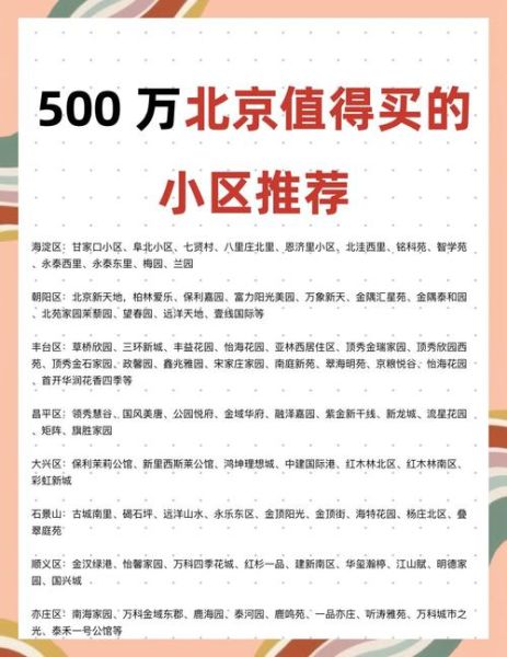 北京北小区房价走势_北京北小区值得买吗-第3张图片-俊逸知识馆