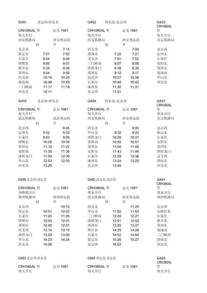 北京到西安高铁几个小时_票价多少钱-第2张图片-俊逸知识馆