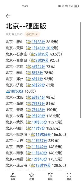 唐山到北京火车时刻表_唐山到北京高铁票价多少钱-第2张图片-俊逸知识馆 唐山到北京火车时刻表_唐山到北京高铁票价多少钱-第2张图片-俊逸知识馆