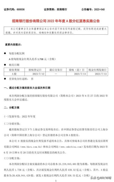 招行股票值得长期持有吗_招行股票分红率是多少-第1张图片-俊逸知识馆