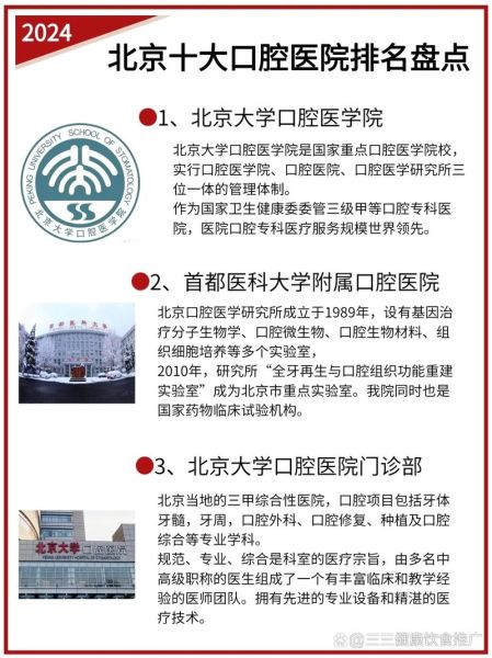北京口腔医院哪个好_北京牙科医院排名前十-第1张图片-俊逸知识馆