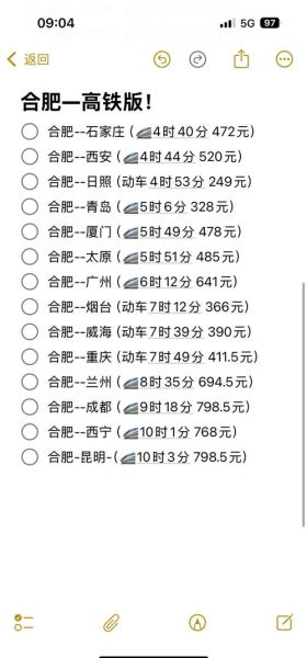 北京到合肥高铁多久_北京到合肥高铁票价查询-第2张图片-俊逸知识馆 北京到合肥高铁多久_北京到合肥高铁票价查询-第2张图片-俊逸知识馆