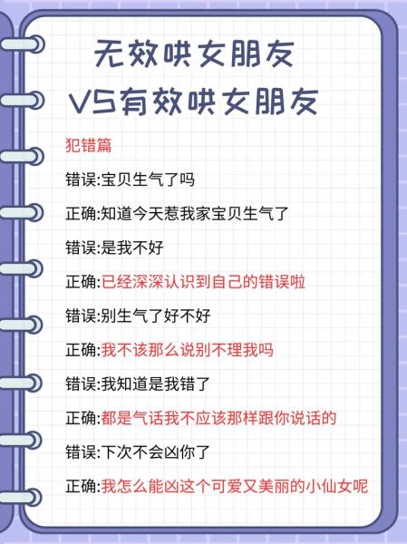 如何哄女朋友开心_女朋友生气了怎么办-第2张图片-俊逸知识馆