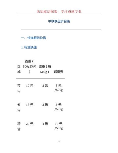 北京中铁快运价格_北京中铁快运怎么收费-第1张图片-俊逸知识馆 北京中铁快运价格_北京中铁快运怎么收费-第1张图片-俊逸知识馆