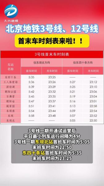 北京地铁线路图最新版_北京地铁首末班车时间表-第3张图片-俊逸知识馆