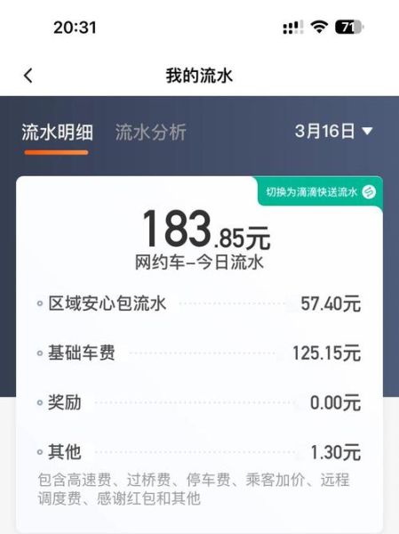 跑滴滴收入怎么样_兼职跑滴滴一天能赚多少钱-第3张图片-俊逸知识馆